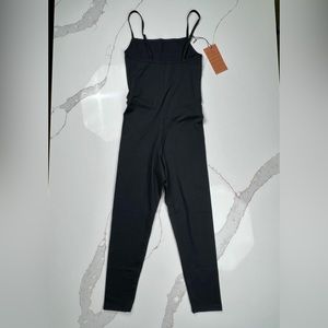 Girlfriend Collective Black Bodysuit Jumpsuit Unitard